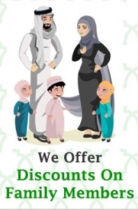 Family Discount for Online Quran Reading Classes